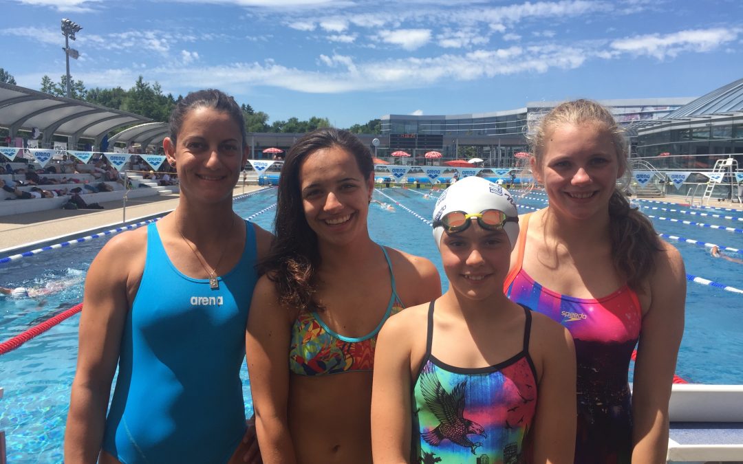 Meeting de Vichy les samedis 10 et dimanche 11 juin : Pauline au sommet de son art, Marianne, Alice et Lou très en forme.