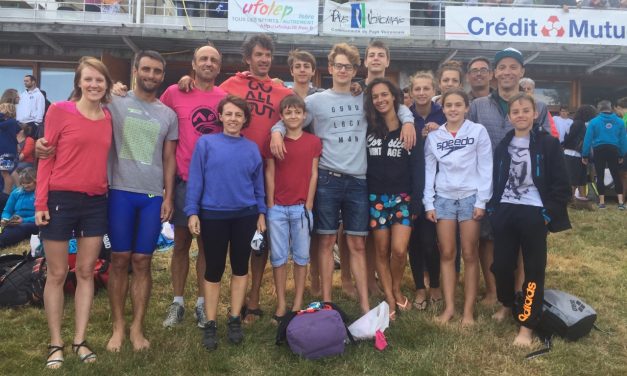 Traversée du Lac de Paladru : Première participation massive du club