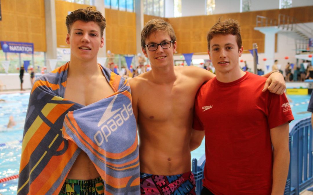 Championnats régionaux par équipes à Bourg-en-Bresse : Trois records USSE au menu de l’équipe 1 messieurs.