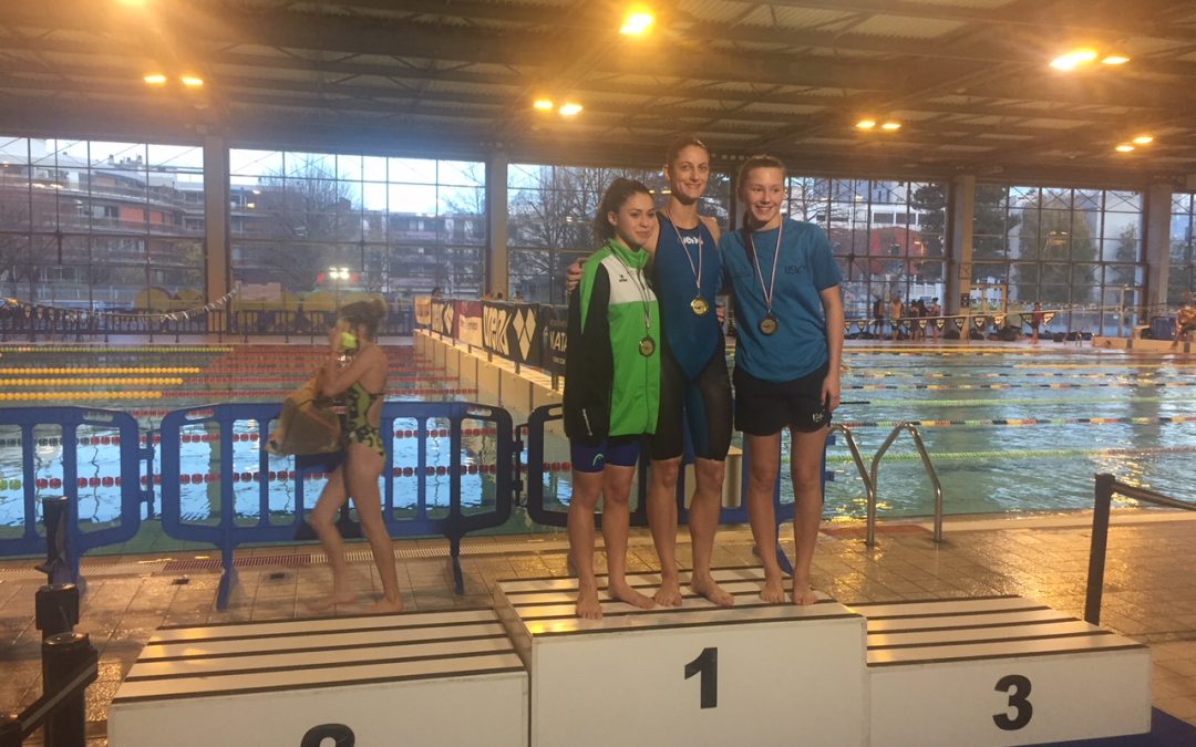 Championnats de ligue à Clermont-Ferrand les 25 et 26/11 (4) : Pauline Pellerin, Lou Gautier, Marianne Guillon chez les dames, Lilian Curtaud et Rémi Brazzolotto chez les messieurs, la brasse du club toujours en tête d’affiche.