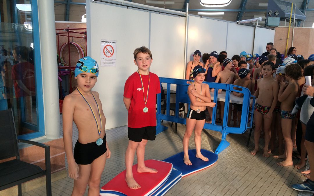 Coupe départementale Avenirs le dimanche 17 décembre à St-Martin le Vinoux : Soan, Mathilde et Anthony sur le podium