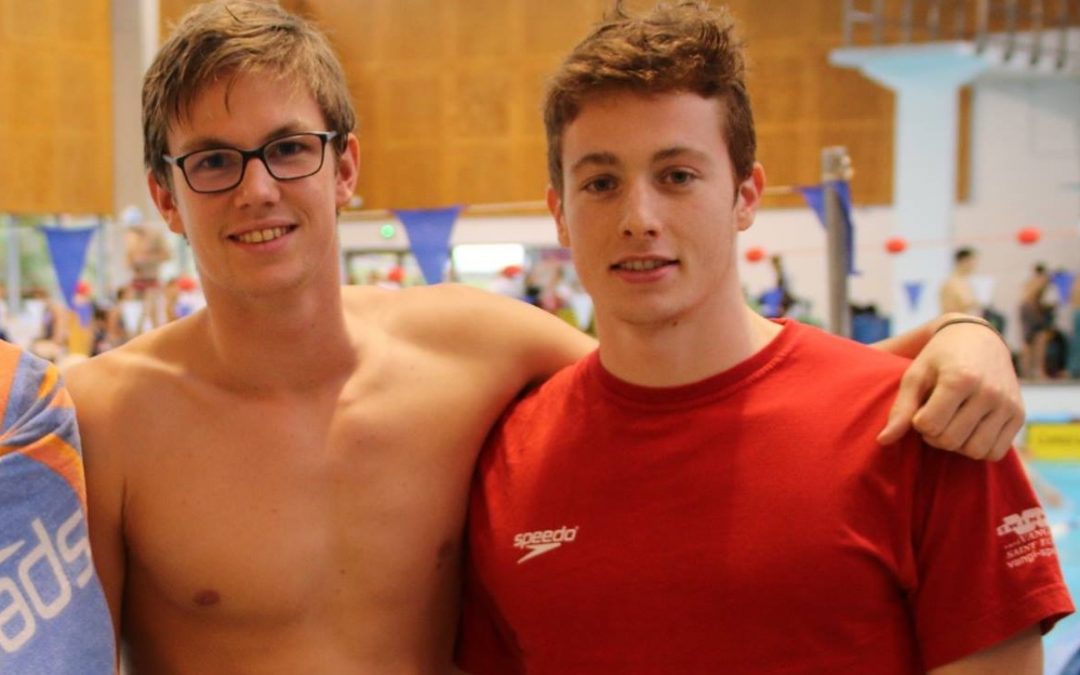 Yann massacre le record USSE du 100 brasse, Quentin plus rapide que Sébastien Billon, des championnats de France FNSU au top pour nos leaders