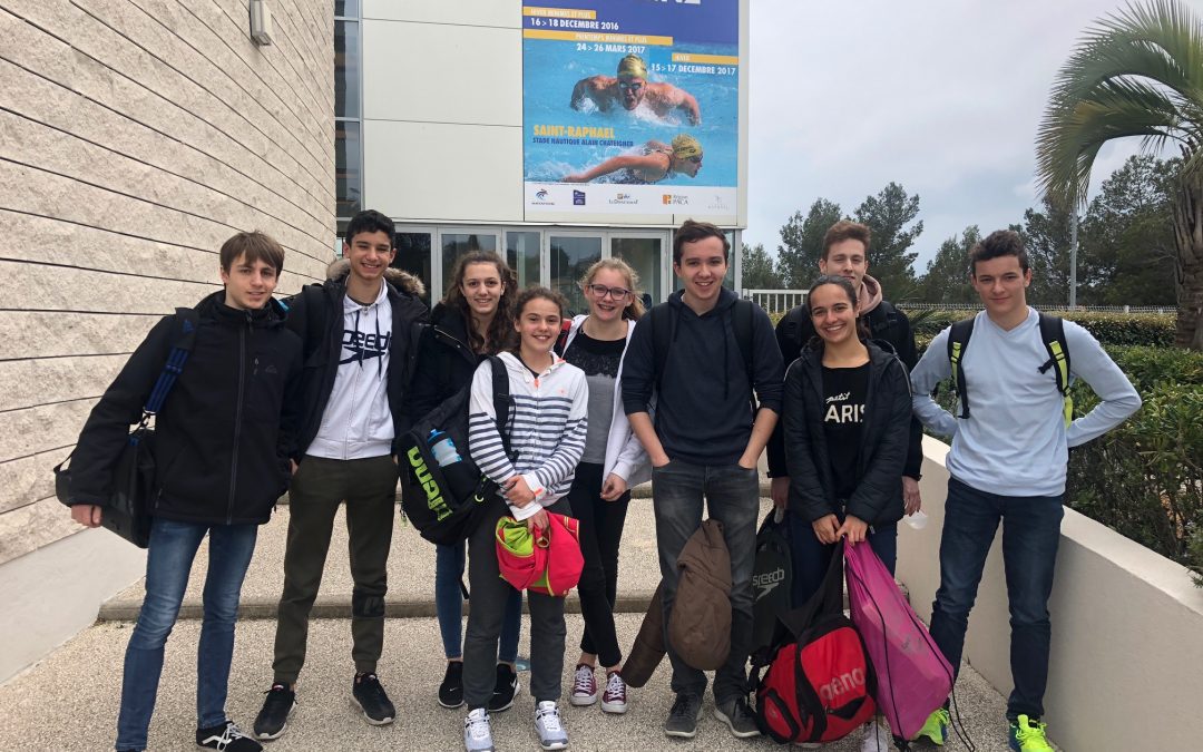 Championnats Nationale 3 à St-Raphaël les 31 mars et 1er avril : Nouveau record USSE pour Alice Paillard qui se qualifie pour les championnats promotionnels, Antoine Millet et Fantin Macaire réalisent les temps pour les promotionnels d’été