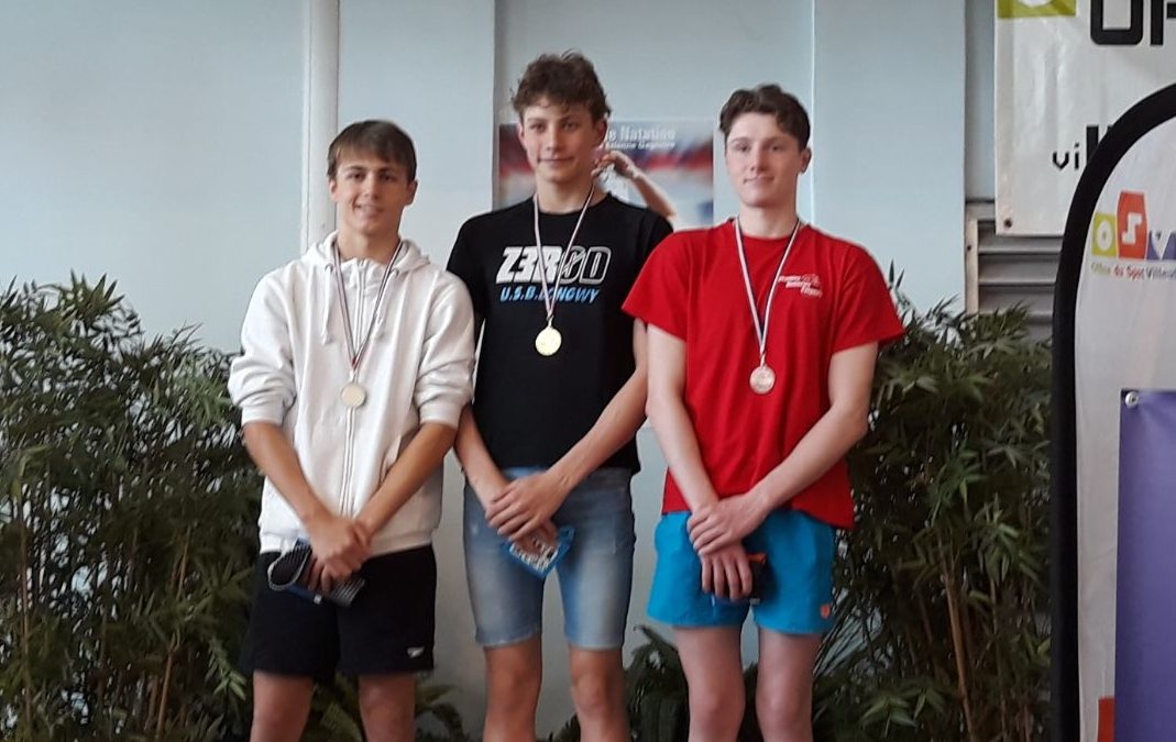 Meeting de Villeurbanne 2ème journée le samedi 5 mai : Médailles d’argent pour Yann et Fantin