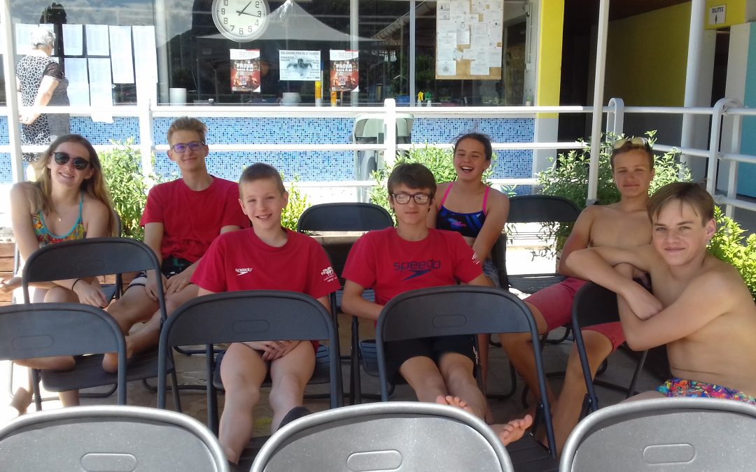 Grand prix de St-Egrève (3) le 24 juin : Alice 2ème du 100 dos, Antoine dauphin d’Aubry Falcou