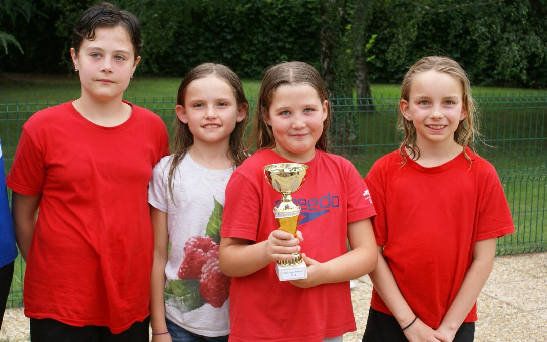 Championnats de l’Isère Interclubs (catégorie Avenirs) à St-Martin le Vinoux : les filles 3ème, les garçons 5ème