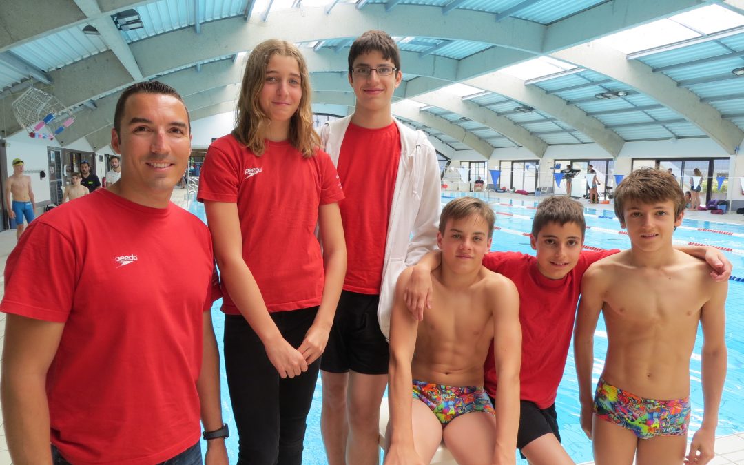Finale régionale du Natathlon Jeunes à Valence les vendredi 22 et samedi 23 juin : aucune médaille mais de belles performances à l’arrivée
