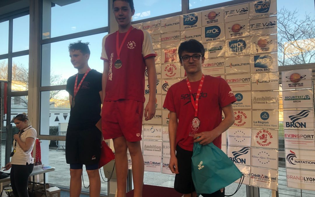 Meeting de Bron du 15 au 17 février : 2 médailles mais peu de records