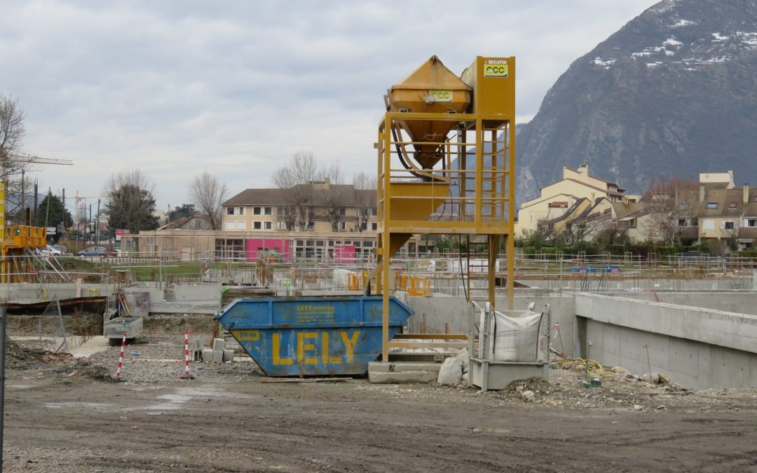 On nage en plein béton !