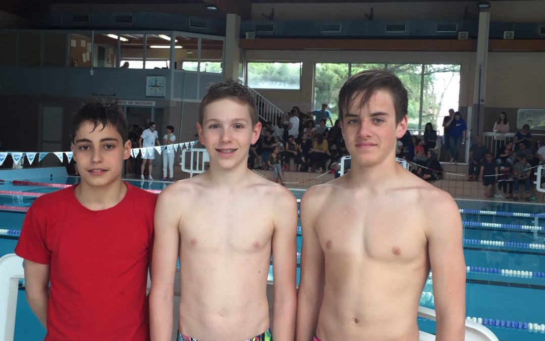 Championnats départementaux jeunes (1) 1ère demi-journée au campus : Gabriel, Lorenzo et Florian en grande forme﻿