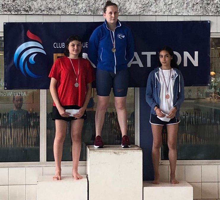 Meeting du Grésivaudan 1ère journée : Héléna et Antoine sur le podium