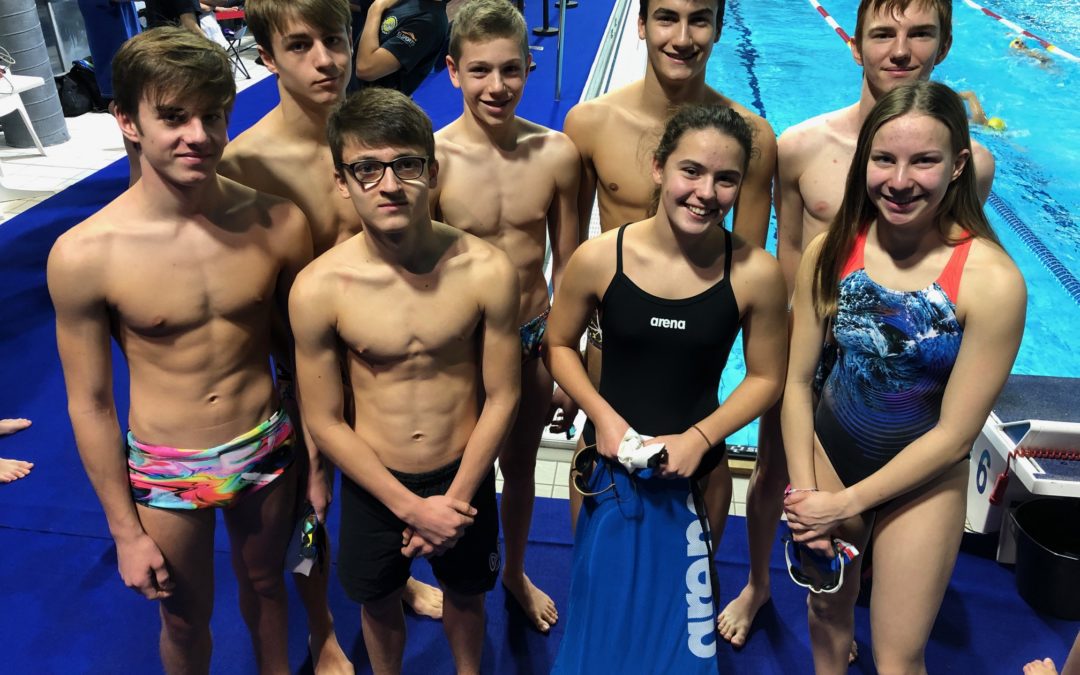 Open des Alpes au campus universitaire, un meeting très relevé : Gabriel améliore son record 14 ans, Yann se prépare aux championnats de France