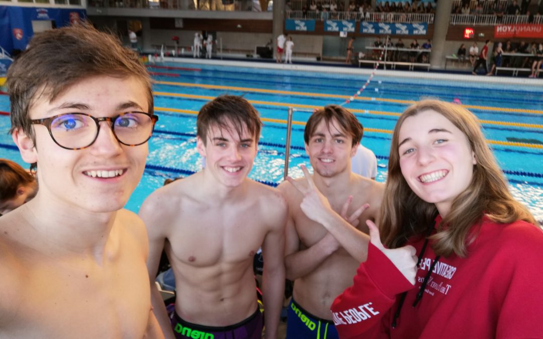 Meeting de Bron du vendredi 21 au dimanche 23 février : Gabriel se qualifie pour les championnats de France juniors
