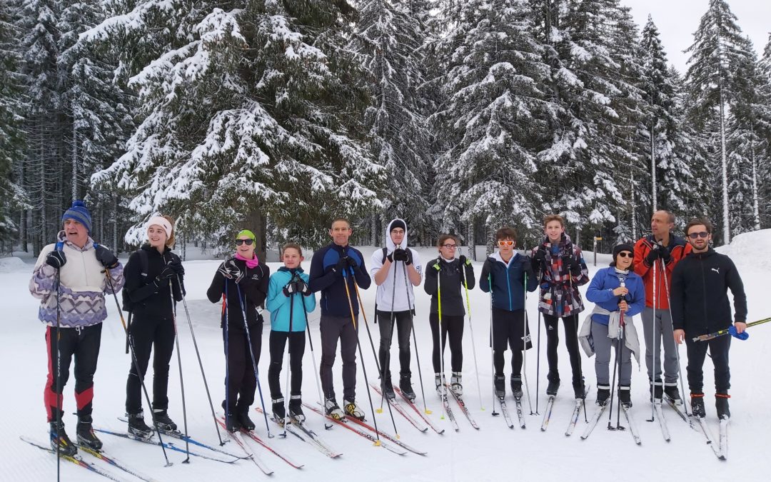 Vacances de février : Première journée de Ski de fond