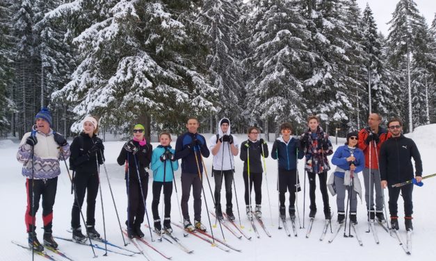 Vacances de février : Première journée de Ski de fond