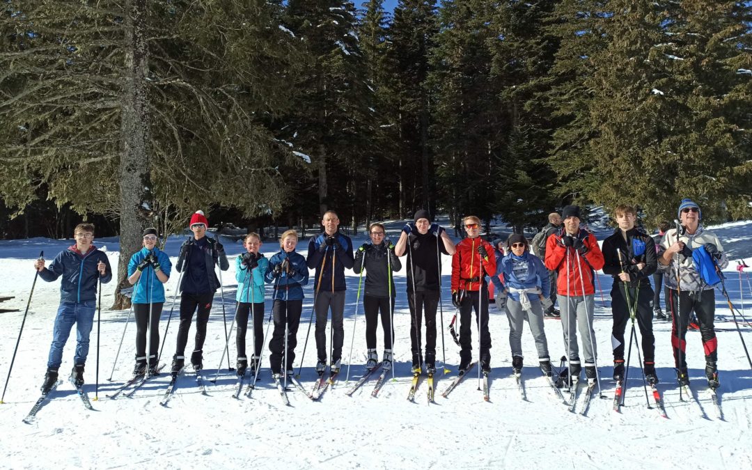 Ski de fond (5) : un groupe motivé et soudé mêlant plusieurs générations ce mercredi 17 février