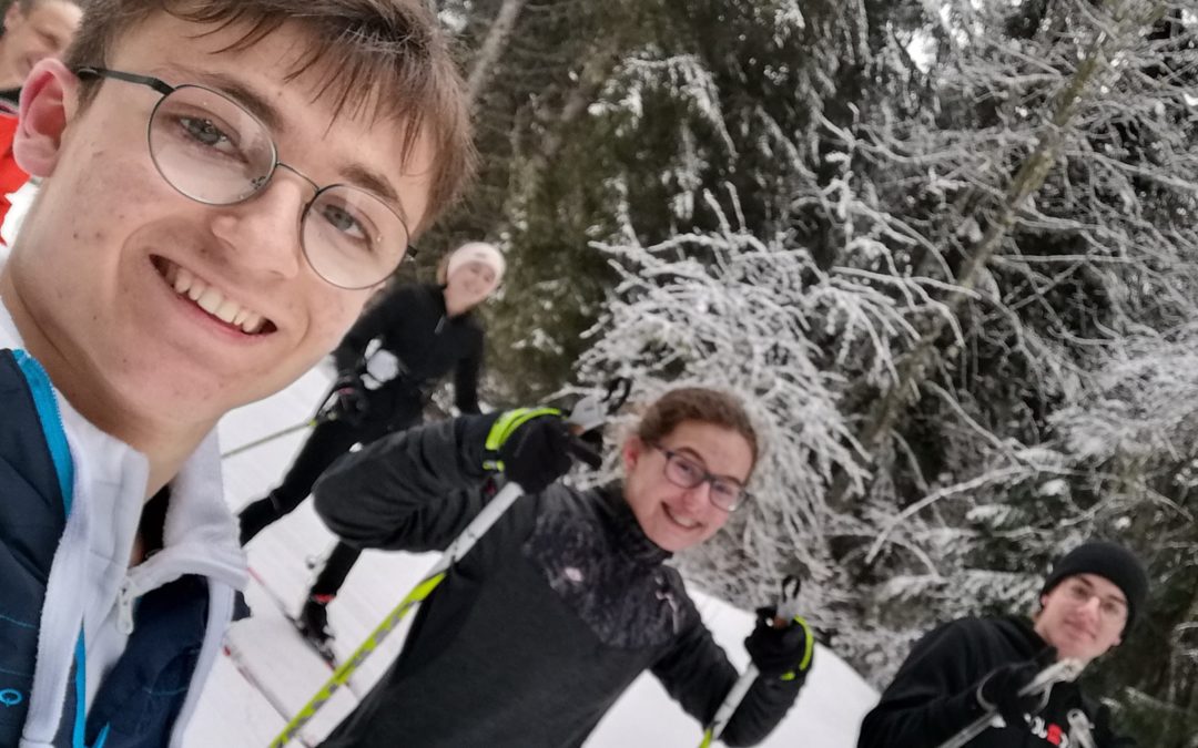 Deuxième journée de ski de fond en petit comité