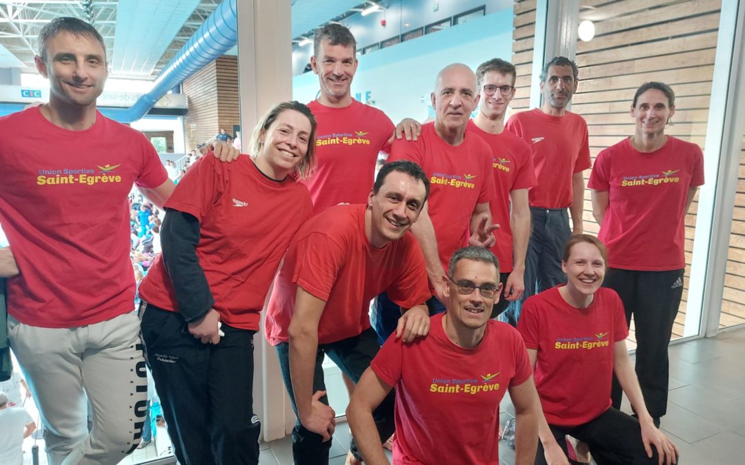Championnats de France Interclubs Maitres à Boulogne-Billancourt : l’USSE 20ème en nationale 1