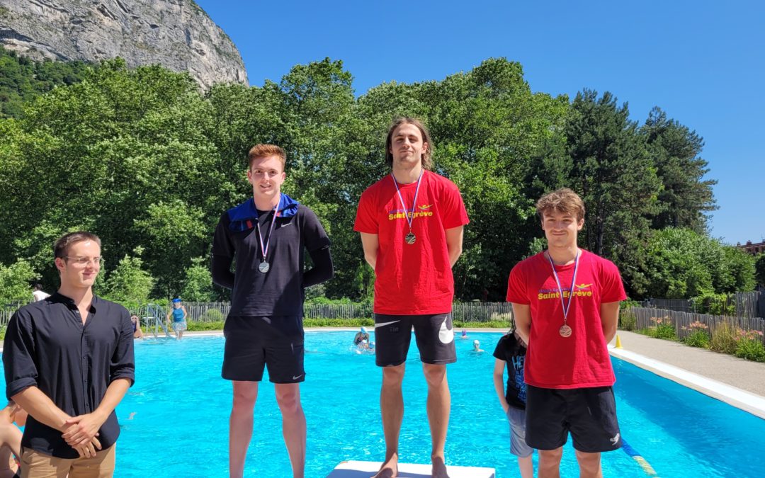 Grand prix de St-Egrève 2023 (1) : un 25 juin particulièrement réussi pour Fantin qui bat le record USSE du 50 dos.