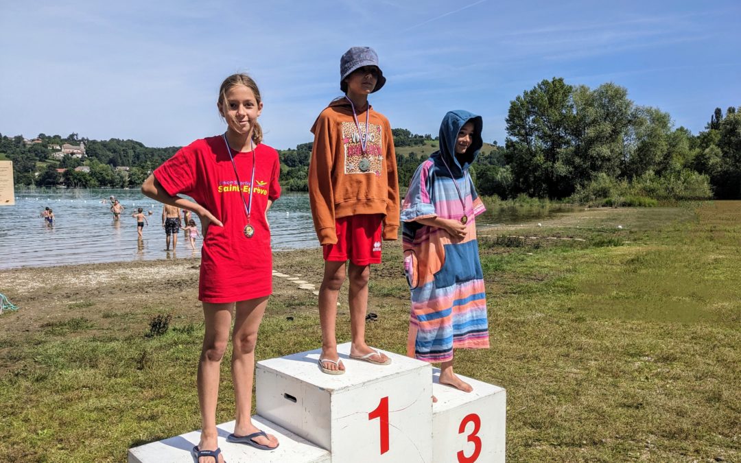 Traversée du lac de Paladru : hommage tardif aux participants