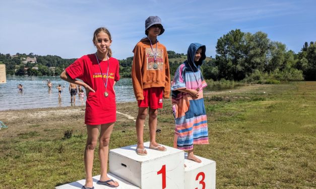 Traversée du lac de Paladru : hommage tardif aux participants