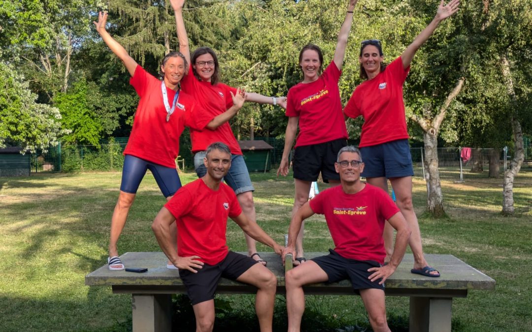 Championnats de France d’été des maitres 2ème journée : 7+7=14