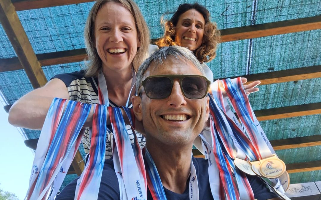 Championnats de France d’été des maitres 3ème et 4ème journée : 3*7=21