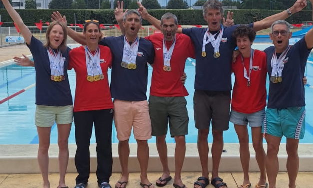 Championnats de France des maitres (plus de 25 ans) 4ème journée à Tarbes : « The end » mais 3 médailles de plus.