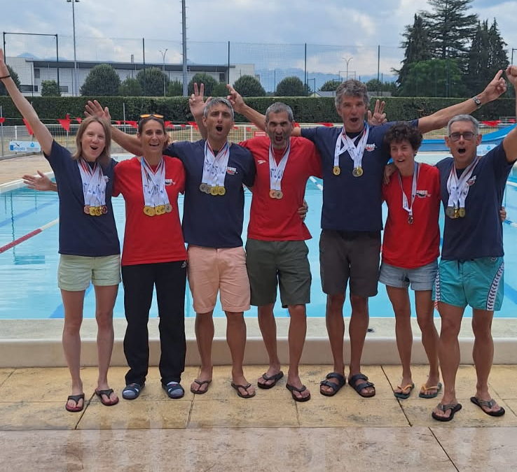 Championnats de France des maitres (plus de 25 ans) 4ème journée à Tarbes : « The end » mais 3 médailles de plus.