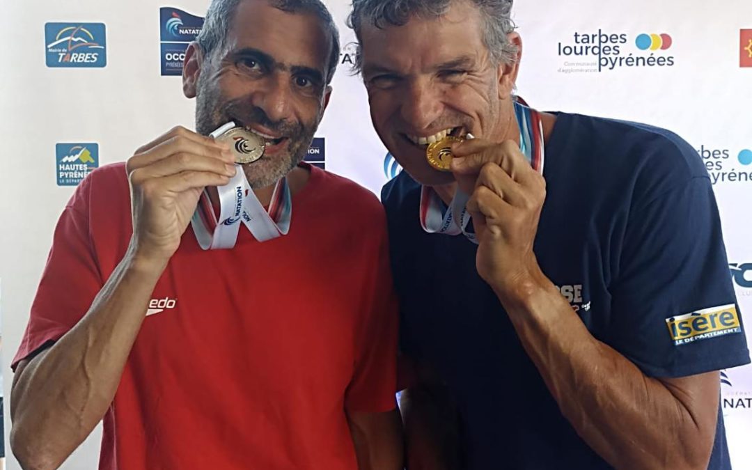 Championnats de France des maitres (plus de 25 ans) 3ème journée à tarbes : 3ème record de France et 24 médailles au compteur pour les saint-egrèvois